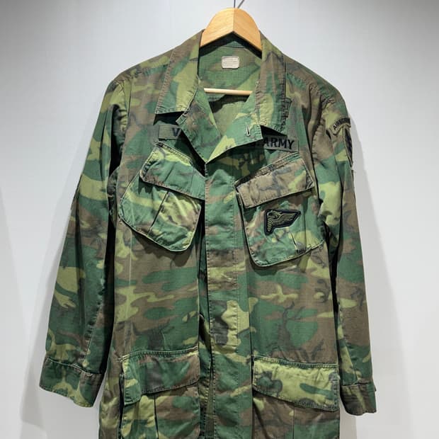 1969년도 오리지널 US Army ERDL 카모 자켓 (M-L)