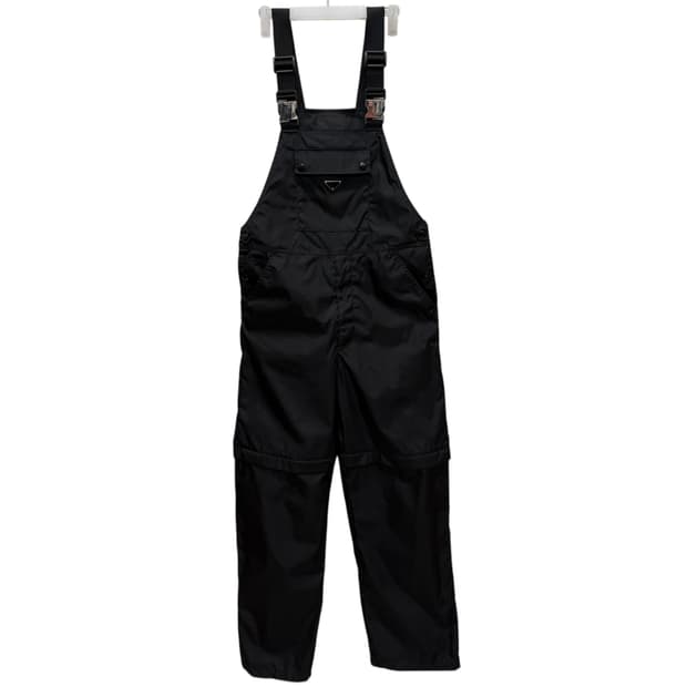 프라다 트랜스폼 리나일론 오버롤즈 멜빵바지 (50) 