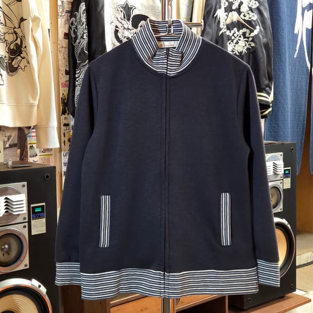 JPN 그레이 셔링 코튼 집업