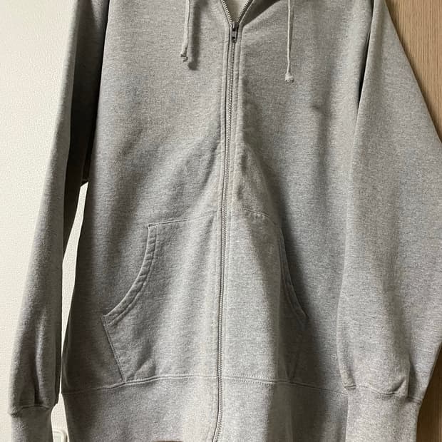 슈프림(supreme) 15ss 그레이 후드집업
