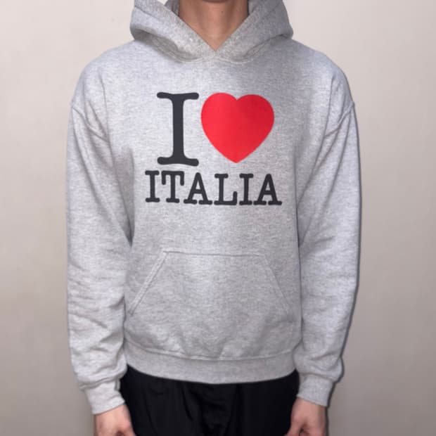 I ❤️ Italy gildan hoodie