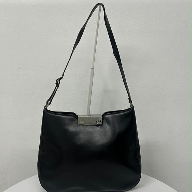 살바토레 페라가모 간치니 빈티지 레더 호보 숄더백 토트백