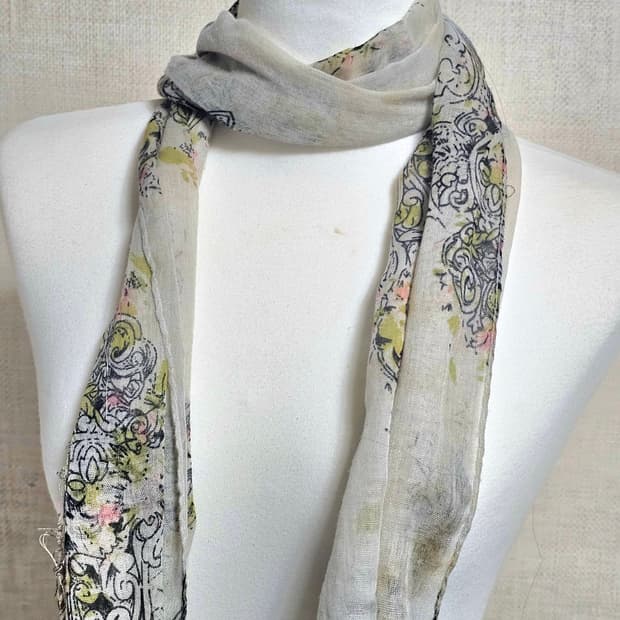 빈티지 오리엔탈 스카프