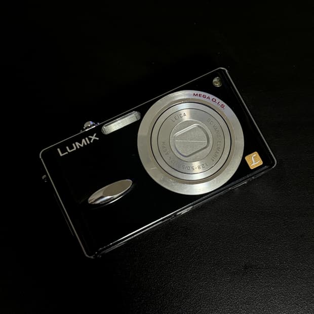 파나소닉 루믹스 LUMIX DMC-FX8 블랙 (풀셋/작례) 빈티지 디카