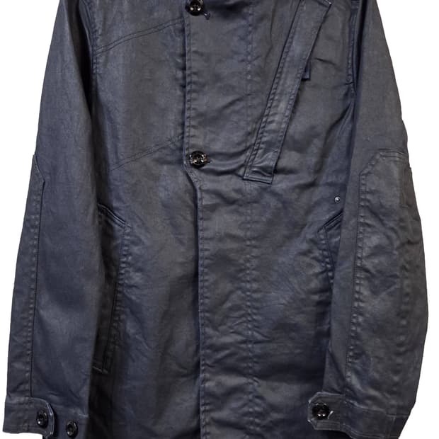 G-STAR네이비 블루 워싱 코트(M)택없음/디피용