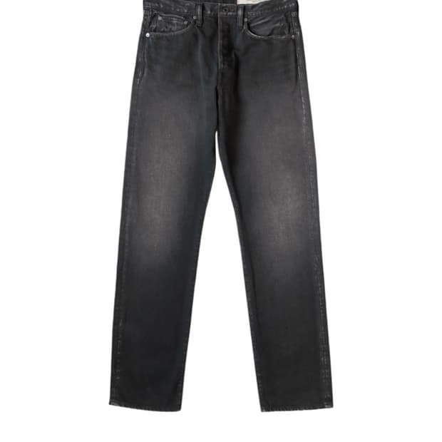 [34] 캐피탈 14온즈 블랙 X 블랙 데님 5P 몽키 시스코 블랙