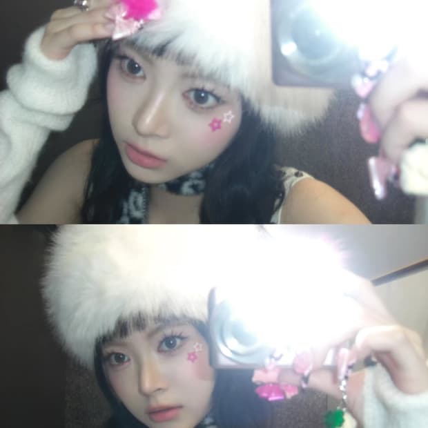 르세라핌 홍은채 카메라 카시오 casio 엑슬림 ex-z1080 작례O