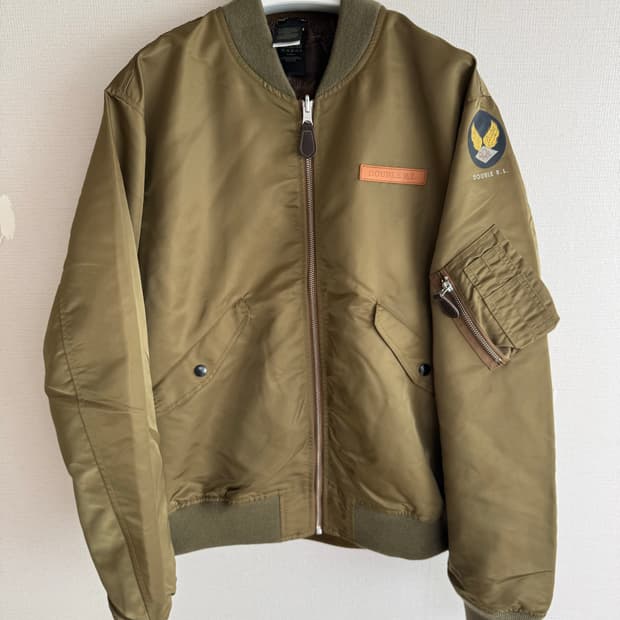 XL RRL 리버시블 플라이트 ma-1 자켓