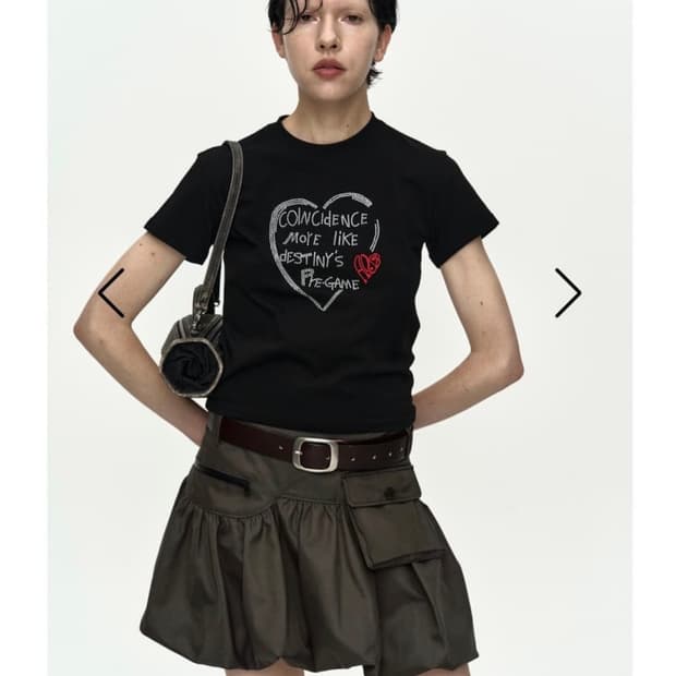 CARGO BALLOON SKIRT apa897w(CHARCOAL)