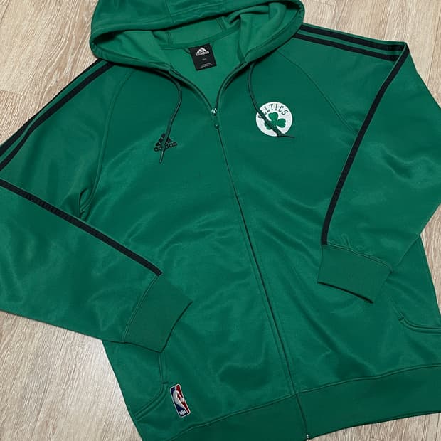 아디다스 NBA 클로버 후드집업