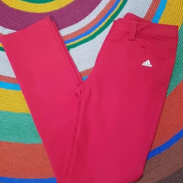 아디다스골프여성 간절기팬츠M