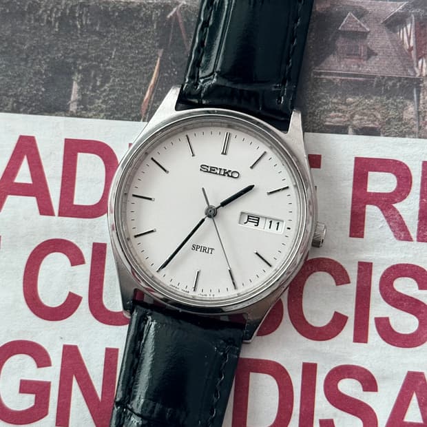 Seiko 세이코 SPRIT Quartz Day-Date