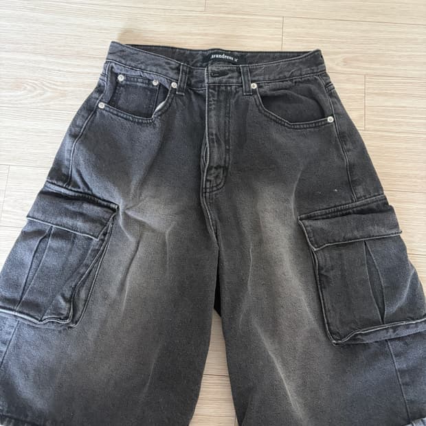 Avandress 카고 데님 숏팬츠 M