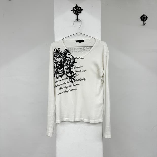  Skull lettering printing sleeve