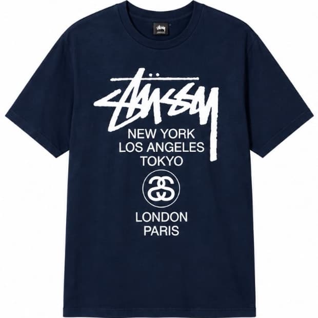 스투시 월드투어 네이비