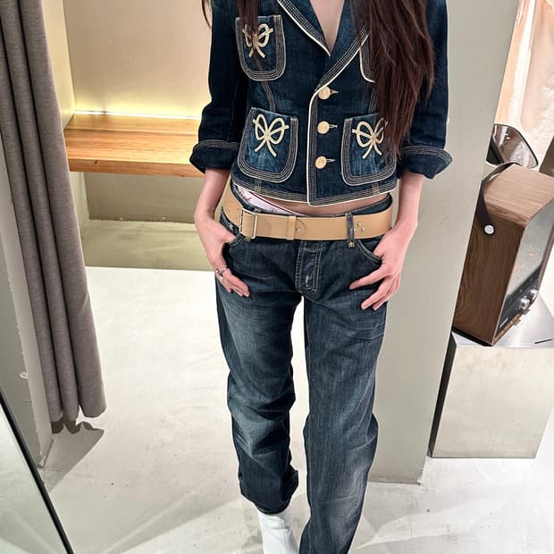Dsquared2 06springribbon  denim  jacket 