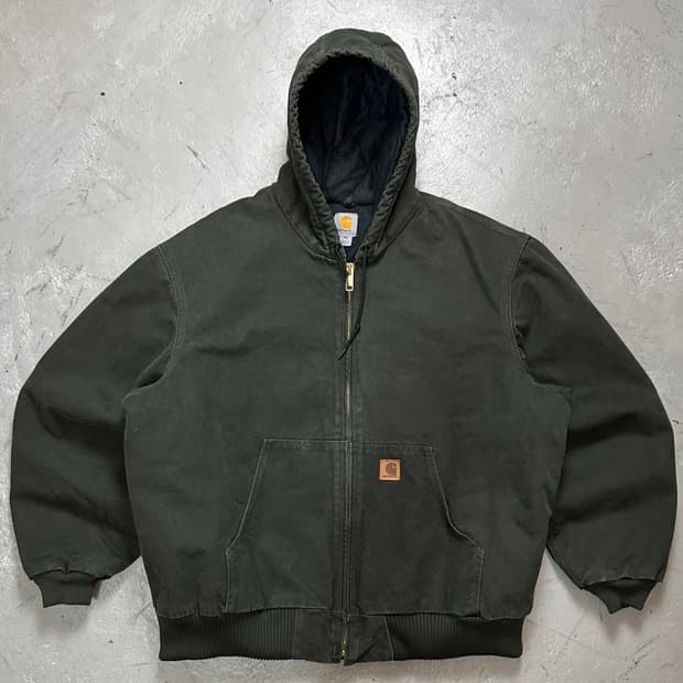 OG 칼하트 J130 액티브 자켓 칼하트 MOS 모스그린