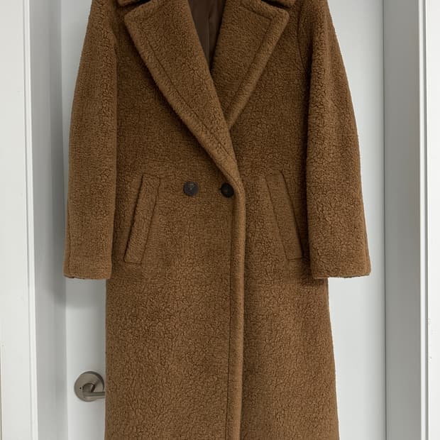 [SJSJ] 여성 이태리 울 테디베어  코트