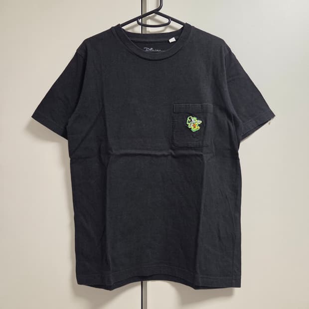 Disney 빈티지 포켓 반팔 티셔츠 M(95)