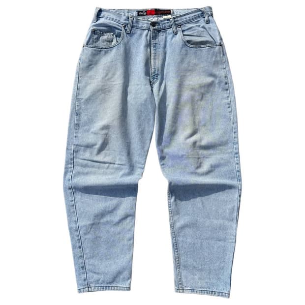 리바이스 실버탭 루즈 테이퍼드 인디고 진 (35)