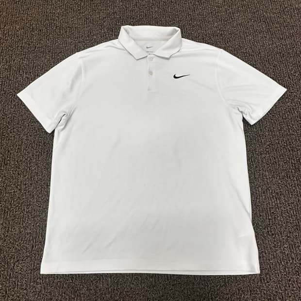 NIKE 나이키 기능성 반팔티셔츠 화이트 XL