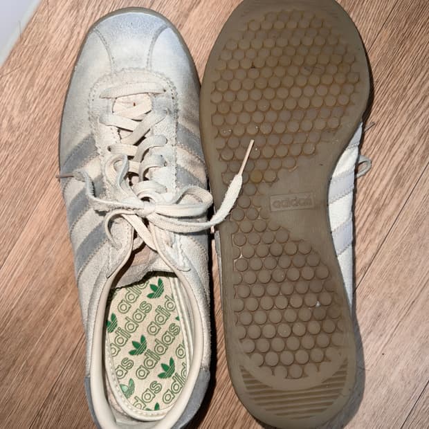 Adidas Tobacco 그루엔 크림 화이트 블리스