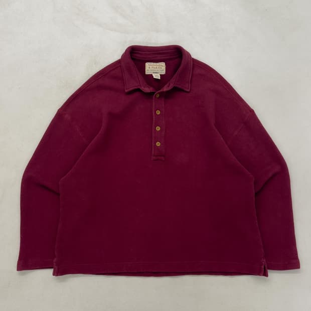 아베크롬비 오버사이즈 써멀 니트