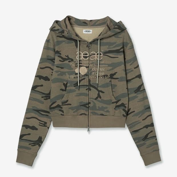 AEAE 에이이에이이 후드집업