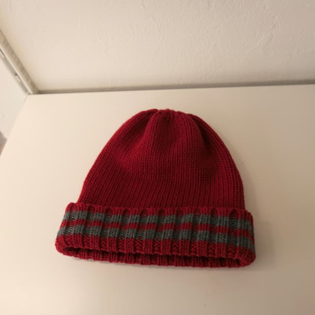 엔 할리우드 니트 비니