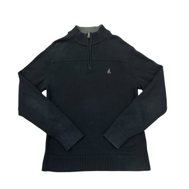 빈폴 반집업 니트