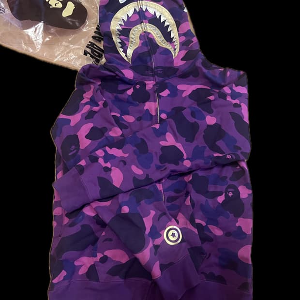 베이프샤크후드집업(정품)