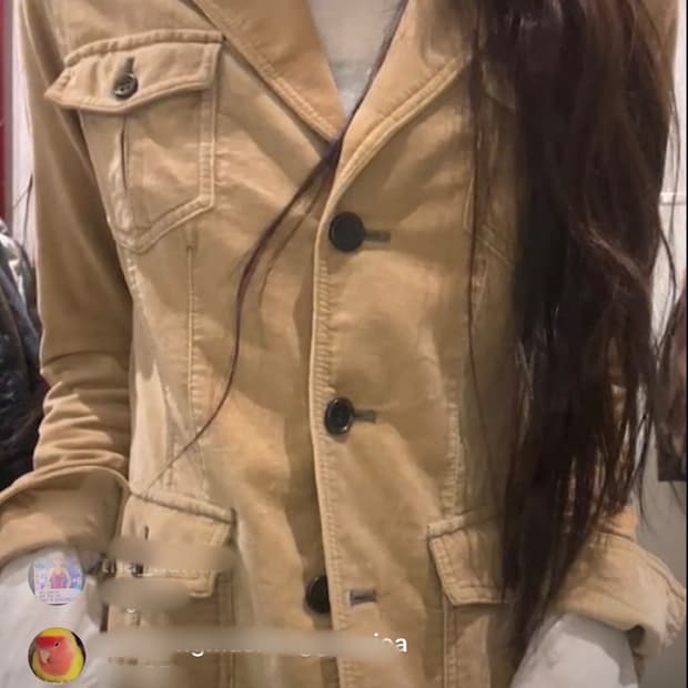 ryohe 료헤 베이지 브라운 클래식 자켓