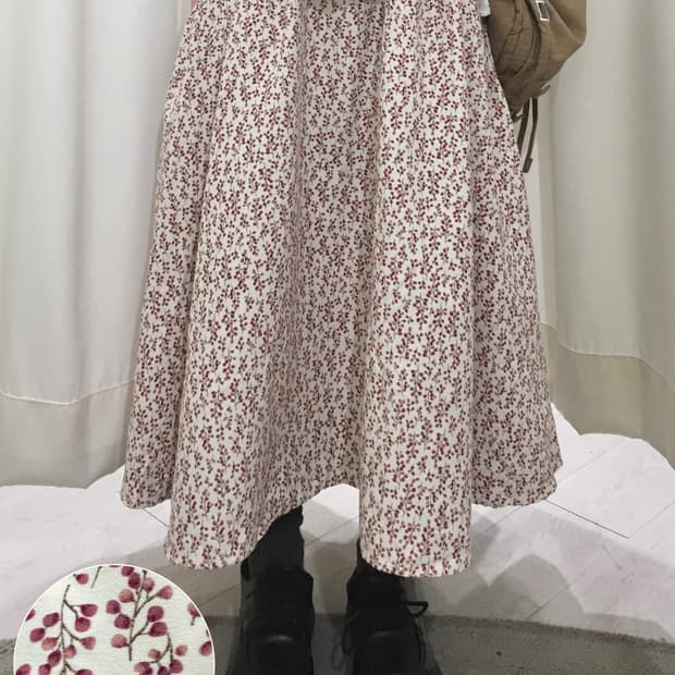 earth music flower skirt