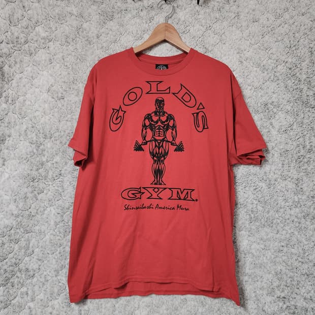 G699 [XL] 골드짐 Gold's Gym 오버핏 반팔 티셔츠
