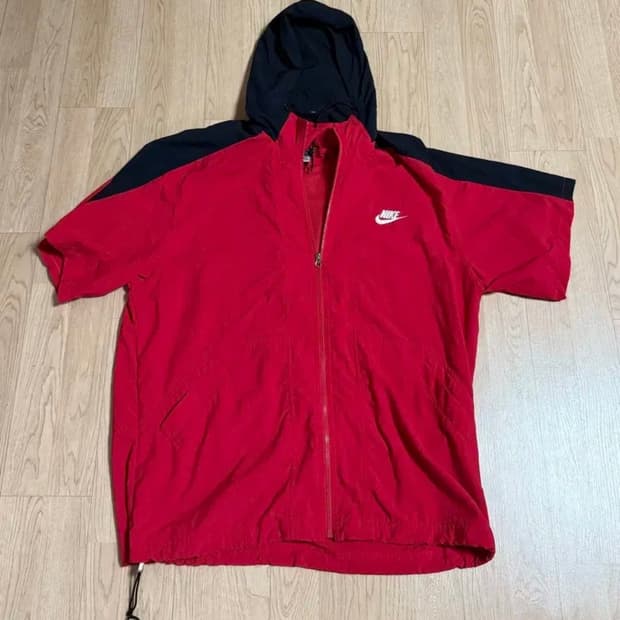 나이키 후드 반팔 바람막이
