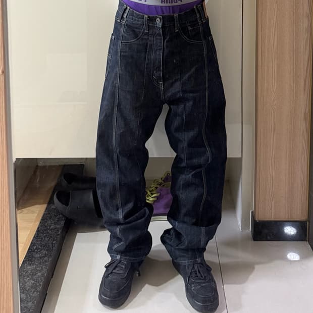 준야와타나베 리바이스 절개 데님