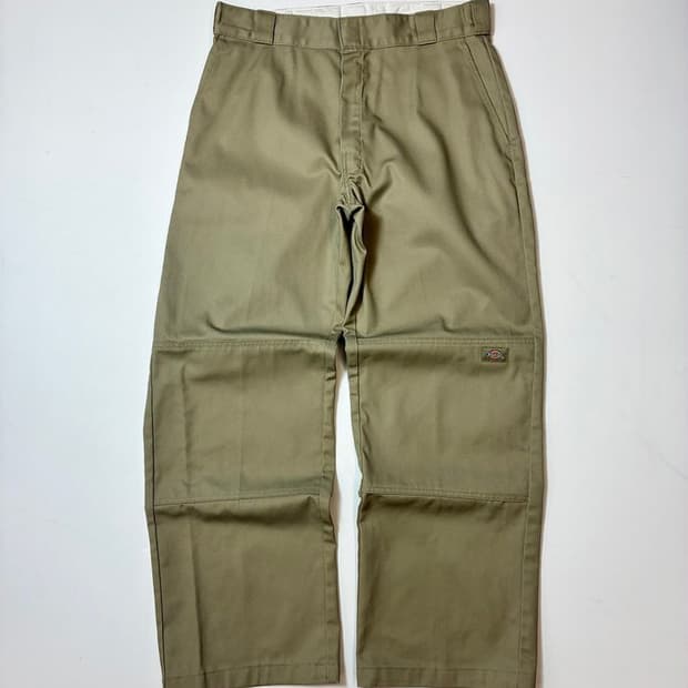 디키즈 더블니 코튼 와이드 워크 팬츠 PN8382