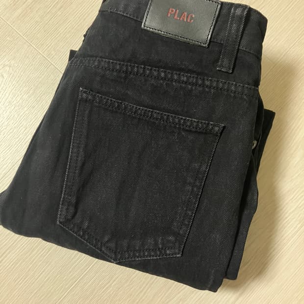 플랙 크롭 슬림 스트레이트 데님 29