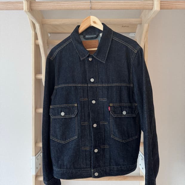 리바이스x비오탑 별주모델 타입2 청자켓 2세대 리바이스 프리미엄