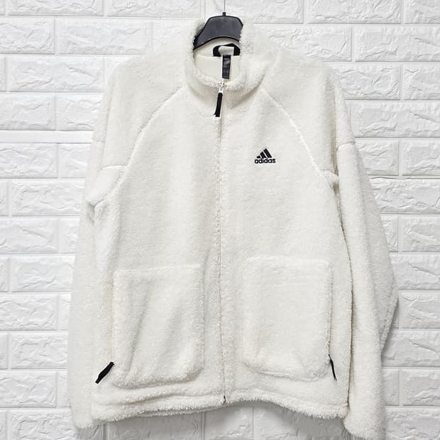 택포_ 아디다스 쉐르파 플리스 자켓 XL
