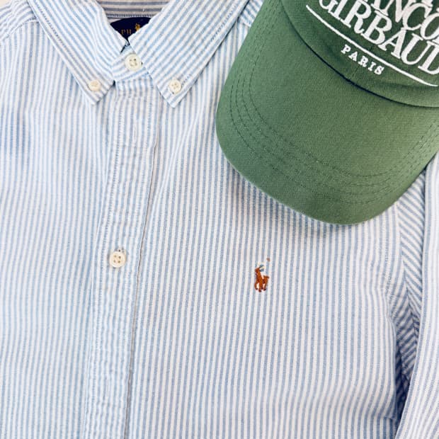 폴로(Polo ralph lauren) 스트라이프 셔츠 L/S