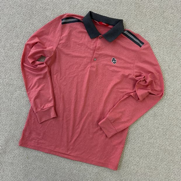 105 팬텀 골프웨어 카라 긴팔티 0424D