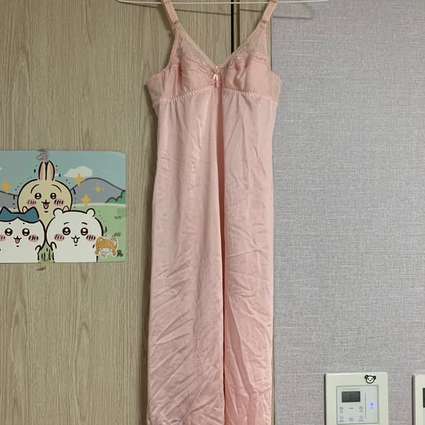 일본 빈티지 슬립 원피스