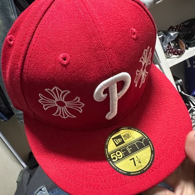 뉴에라 스냅백 크롬하츠 커스텀 714사이즈(57.7)