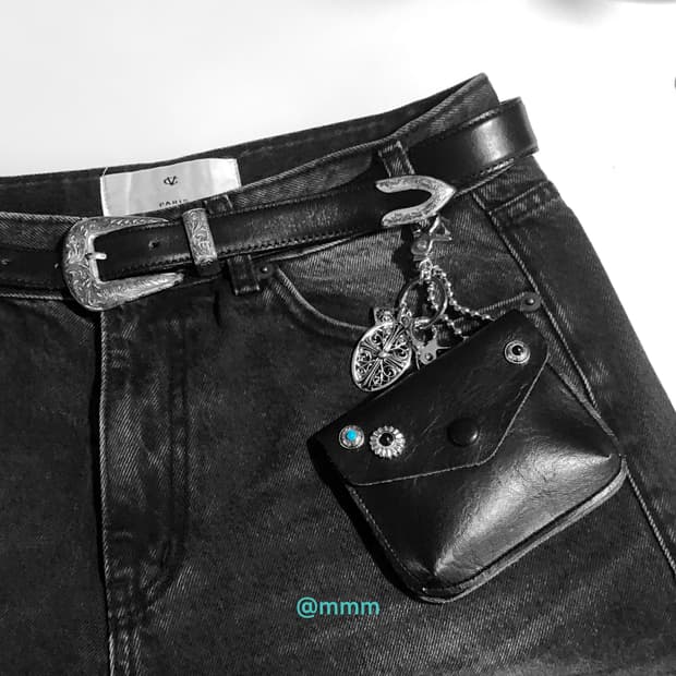 (Unisex) 터키석 장식 지갑 키링