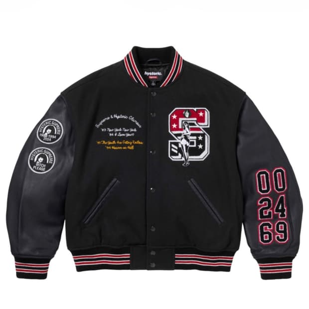 슈프림 히스테릭 글래머바시티 자켓 블랙 L 