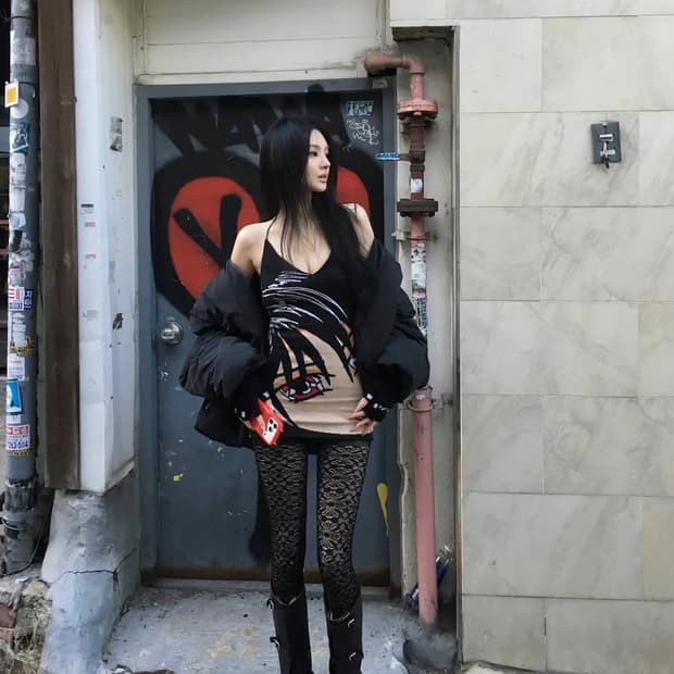 1xblue vampire anime dress 뱀파이어 애니메 드레스