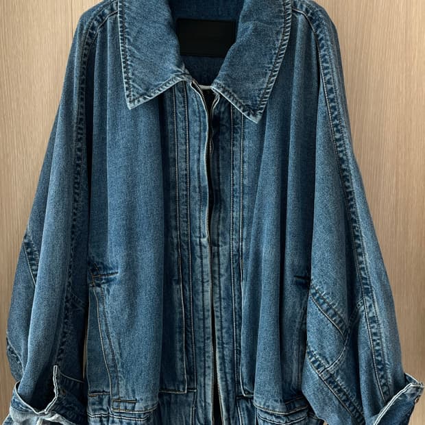 지오송지오 돌먼 데님 트러커 블루