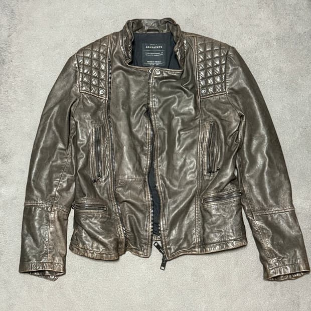 올세인츠 레더자켓