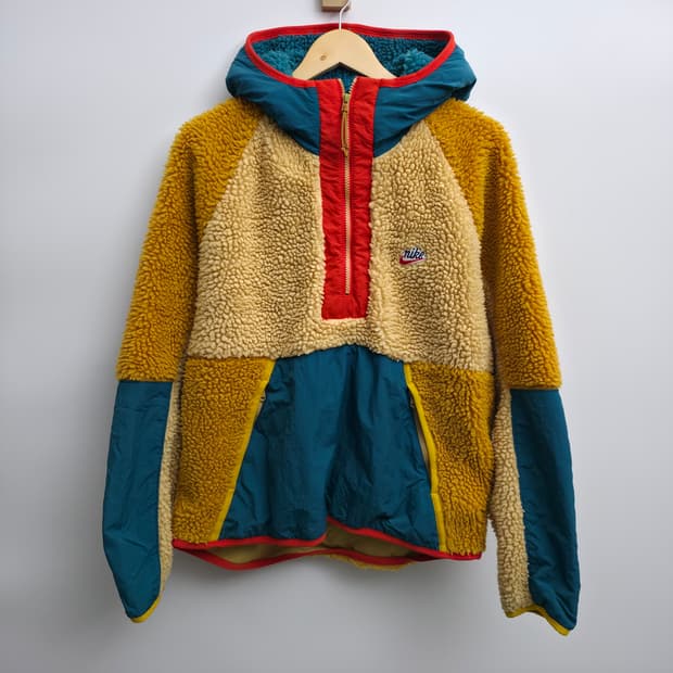 [XL] 나이키 헤리티지 쉐르파 플리스 아노락